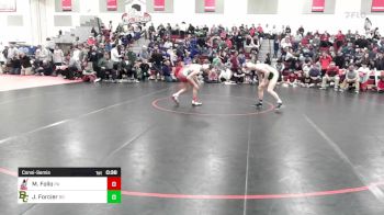 132 lbs Consolation - Michael Follo, Pinkerton Academy vs John Forcier, Bishop Guertin