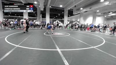 U20 Freestyle FS - 65 lbs Cons. Round 3 - Alek VanBebber, Central Coast Regional Training Center vs Christian Herrera, Wyoming Wrestling Reg Training Ctr