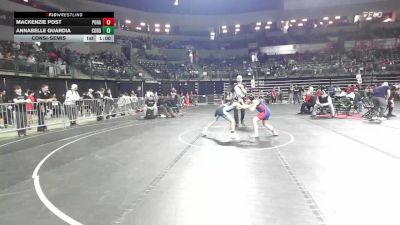 100 lbs Consolation - Mackenzie Post, Pohatcong vs Annabelle Guardia, Cordoba Trained