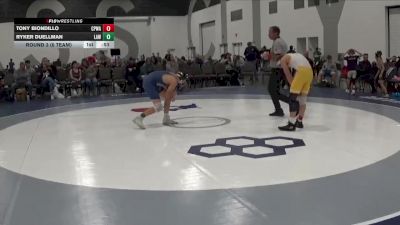 112 lbs Round 3 (6 Team) - Ryker Duellman, LAW/Crass vs Tony Biondillo, CP Wrestling Academy