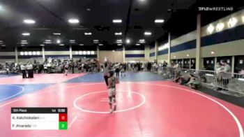 73 lbs 5th Place - Kysen Kaluhiokalani, Elite Wrestling vs Francisco Alvarado, Top Dog WC