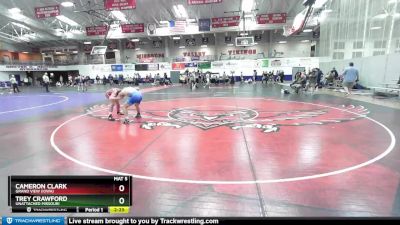 141 lbs Quarterfinal - Cameron Clark, Grand View (Iowa) vs Trey Crawford, Unattached Missouri