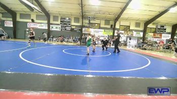 50-55 lbs Rr Rnd 1 - Jameson Haney, Young Viking Warriors vs Sawyer Simpson, Salina Wrestling Club