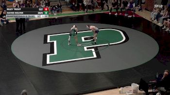 126 lbs Quarterfinals (8 Team) - Hayes Holter, Kimball/White Lake/Platte-Geddes vs Riley Trout, Custer