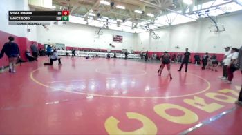 190 lbs Cons. Round 2 - Sonia Ibarra, Etiwanda vs Janice Soto, Downey