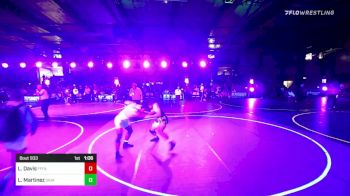 165 lbs Semifinal - Liam Davis, Fffa vs Lalo Martinez, Ukiah Wrestling