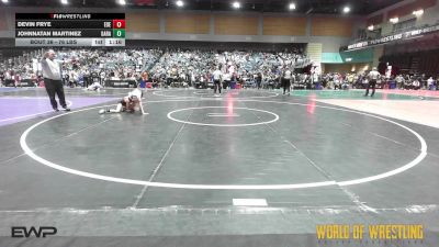 76 lbs Round Of 16 - Devin Frye, Eastern Oregon Elite vs Johnnatan Martinez, Garage Crew