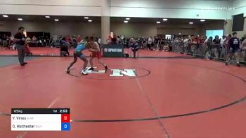 120 kg Final - Yanni Vines, Alabama vs Darrell Rochester, South Georgia Athletic Club