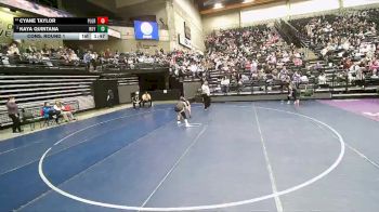 5A 110 lbs Cons. Round 1 - Cyane Taylor, Pleasant Grove vs Kaya Quintana, Roy