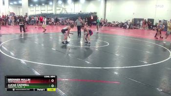 132 lbs Semis & 1st Wrestleback (8 Team) - Brenner Mullin, Team Montana Sidney vs Lucas Cadwell, Hawkstyle Elite