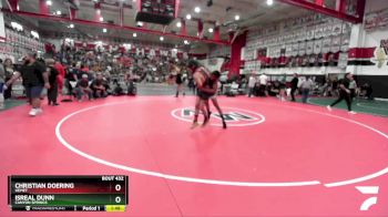 138 lbs Quarterfinal - Isreal Dunn, Canyon Springs vs Christian Doering, Hemet