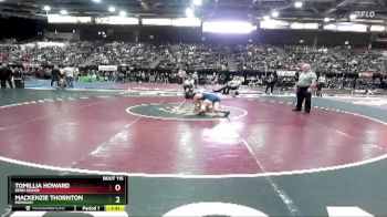 138 lbs Champ. Round 1 - Tomillia Howard, Bend Senior vs Mackenzie Thornton, Meridian