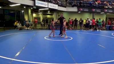 67 lbs Cons. Quarters - Tye Heysinger, Mustang Wrestling Club vs ROMEO PALOMINO, Izzy Style Wrestling
