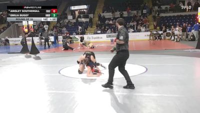 114 lbs Round Of 16 - Ainsley Southergill, Frontier vs Emilia Buggy, Northeast Metro Tech/Bishop Fenwick