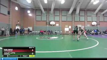 130 lbs Champ. Round 1 - Rue Ortiz, Bellingham SD vs Hailey Latta, Arlington