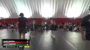182 lbs Placement Matches (8 Team) - Jacob Cremers, Buffalo vs Wyatt Wezeman, Oswego East