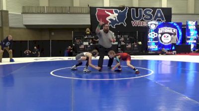 10U Girls - 73 lbs Quarters - Vitaliana Pitzarella, South Hills Wrestling Academy vs Brooklyn Stauffer, Midwest Xtreme Wrestling