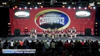 Flipping Out Tumbling - Blackjacks [2026 L1 Junior - D2 - Medium Day 2] 2026 Cheer Power Grand Nationals