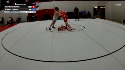 125 kg Cons. Round 6 - Matthew Moore, Nebraska Wrestling Training Center vs Joshua Terrill, Michigan Wrestling Club