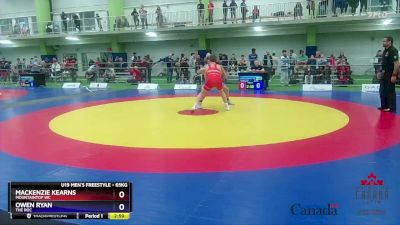 65kg Champ. Round 2 - Mackenzie Kearns, Mountaintop WC vs Owen Ryan, The ROC