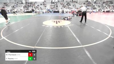 70 lbs Rr Rnd 3 - Maddox Plambeck, SVRWC Red vs Carter Rapsey, What's Poppin?