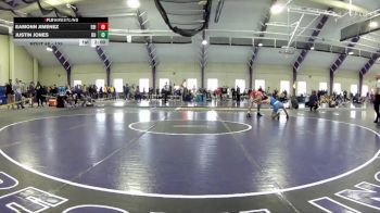 125 lbs Champ. Round 2 - Justin Jones, Bloomsburg Unattached vs Eamonn Jimenez, Edinboro