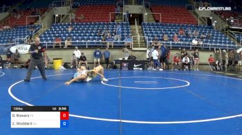 138 lbs Cons 32 #2 - Garrett Bowers, Tennessee vs Zane Stoddard, California