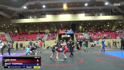 97 lbs Quarterfinal - Lane Owen, NM vs Rocky Thompson, MO