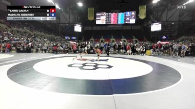105 lbs Champ. Rd Of 64 - Lainie Galvan, KS vs Madalyn Andersen, NE