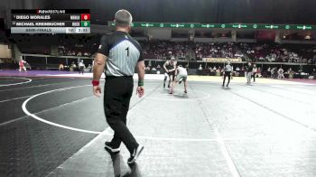 197 lbs Semifinal - Diego Morales, Menlo College (NCAA) vs Michael Kreinbucher, Slippery Rock