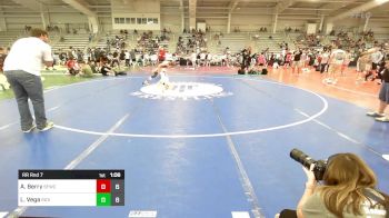 85 lbs Rr Rnd 7 - Aiden Berry, Forge MS vs Lydon Vega, Indiana Outlaws Silver