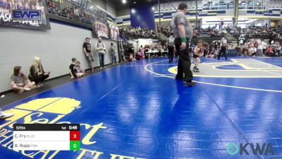 52 lbs Consi Of 4 - Carston Fry, Blue Devil Wrestling vs Beckett Rupp, Perry Wrestling Academy