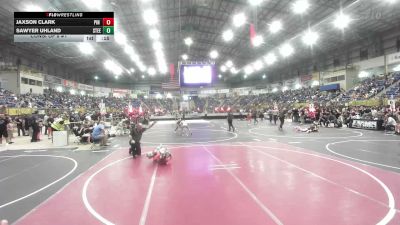54 lbs Consi Of 8 #1 - Jaxson Clark, Pin Tech Academy vs Sawyer Uhland, Steel City WC