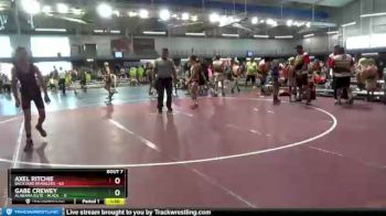 100 lbs Round 2 (8 Team) - Axel Ritchie, Backyard Brawlers vs Gabe Crewey, Alabama Elite - Black&nbsp;