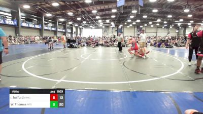 120 lbs Rr Rnd 2 - Anthony Snook, Buffalo Valley Wrestling Club White vs Jesse Sutton, MF Savages