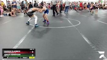 72 lbs Round 4 (8 Team) - Adrian Heinemann, OMP vs Maddox Plambeck, Revolution Elite