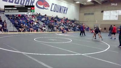 165 lbs Champ. Round 1 - Max DelBosque, Clackamas Unattached vs Shaiden Carr, Southern Oregon