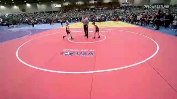 73 lbs Consi Of 8 #1 - Ryder Chapman, Redmond High School vs Peyton Boston, Team OKWA