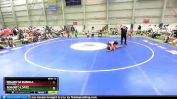 126 lbs Placement Matches (8 Team) - Davarvise Daniels, Arkansas vs Roberto Lopez, Texas Blue