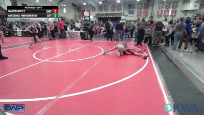 67 lbs Final - Kaleb Kelly, Broken Arrow Wrestling Club vs Maddox Henderson, Standfast