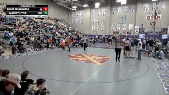157 lbs Semifinal - Zachery Little, Summit vs Ruger Pennington, Montgomery Bell Aca.