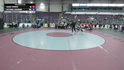 110 lbs Semifinal - Ahsia Torres, Sacred Heart vs Victoria Orender, Western New England