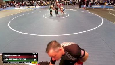 113 lbs Cons. Round 2 - Orrin Cortazar, Madras vs Brian Bernabe-Verdin, Hug