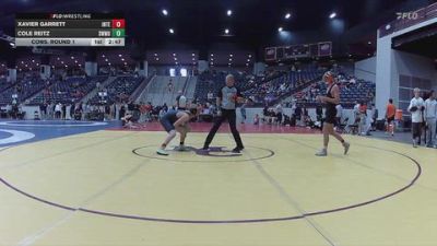 141 lbs Cons. Round 1 - Cole Reitz, Southwestern Michigan vs Xavier Garrett, Indiana Tech