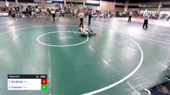 109 lbs Consi Of 4 - Travis Cardenas, Grindhouse WC vs Jaxson Freeman, Cougar WC