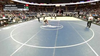 II-126 lbs 1st Place Match - Anthony Valls, Chenango Valley vs Brock Frederick, South Jefferson