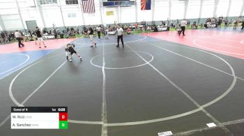 43 lbs Consi Of 4 - Wesley Ruiz, Legacy Elite WC vs Aiden Sanchez, Sanderson Wr Ac