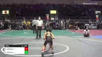 50 lbs Consi Of 8 #2 - Reynaldo Gallegos, NM Gold vs Kaleb Wittwer, Pride WC