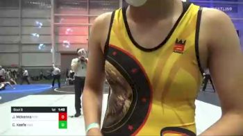 123 lbs Semifinal - Melody Hernandez, Cali Warriors vs Gianna DiBenedetto, Swamp Monsters