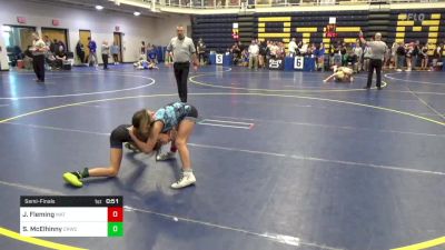 66-70.4 lbs Semifinal - Julie Fleming, Mat Assassins vs Scarlett McElhinny, CRWC Waymakers/Sharpsville